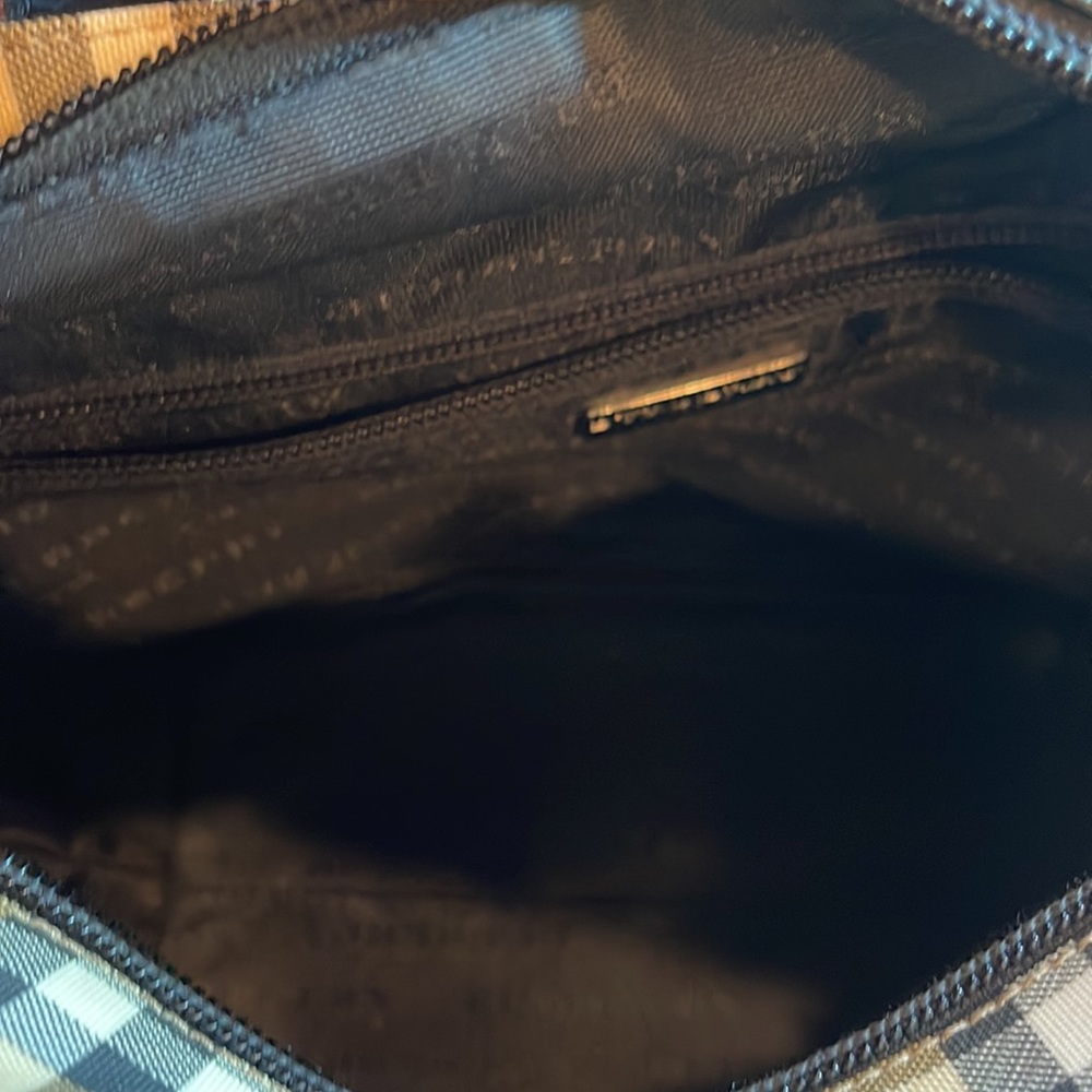 Mini Vintage Check and Leather Tote - Picture 2 of 5
